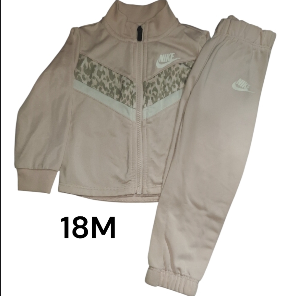 Nike Light Pink Baby Tracksuit 18M